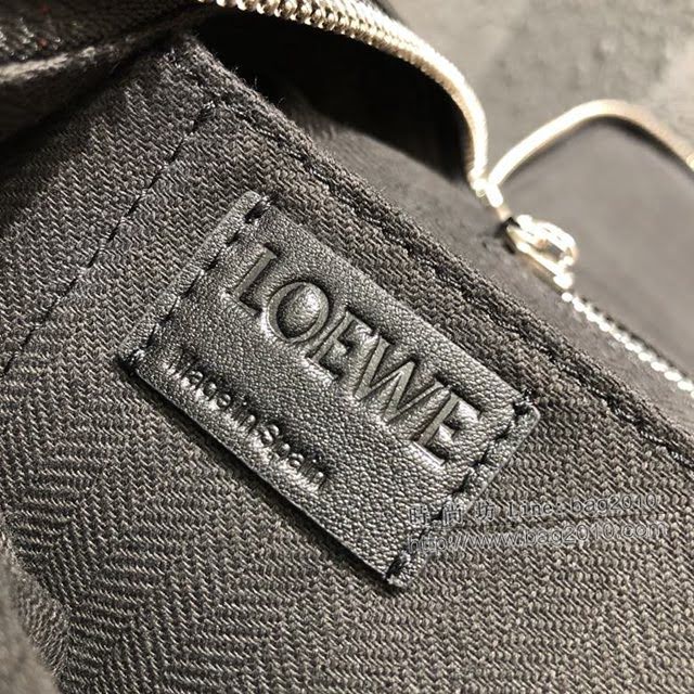 LOEWE包包 羅意威雙肩包 羅意威拼接後背包  tcl1415